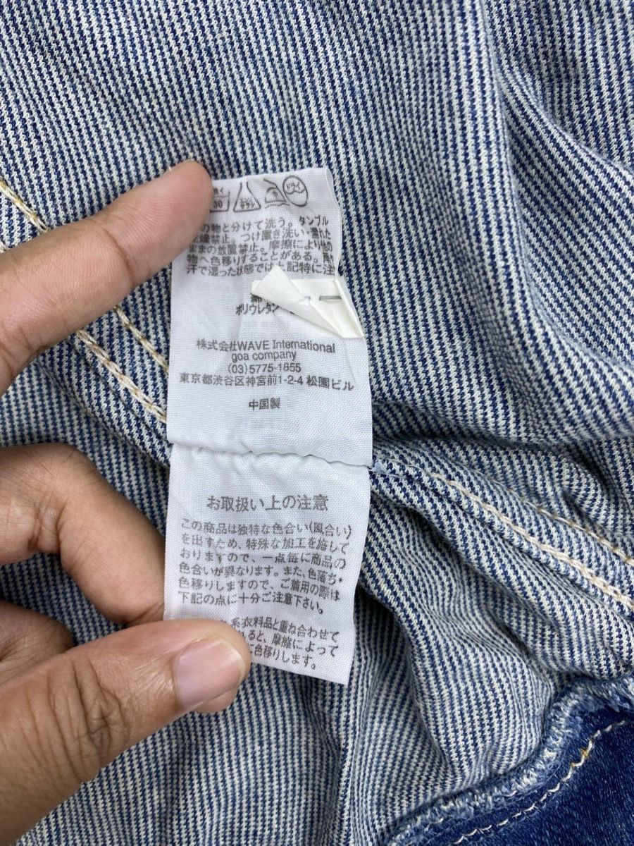 GOA Vintage GOA Genuine Vintage Washed Blue Rare Jacket Size US M / EU 48-50 / 2 - 11 Thumbnail