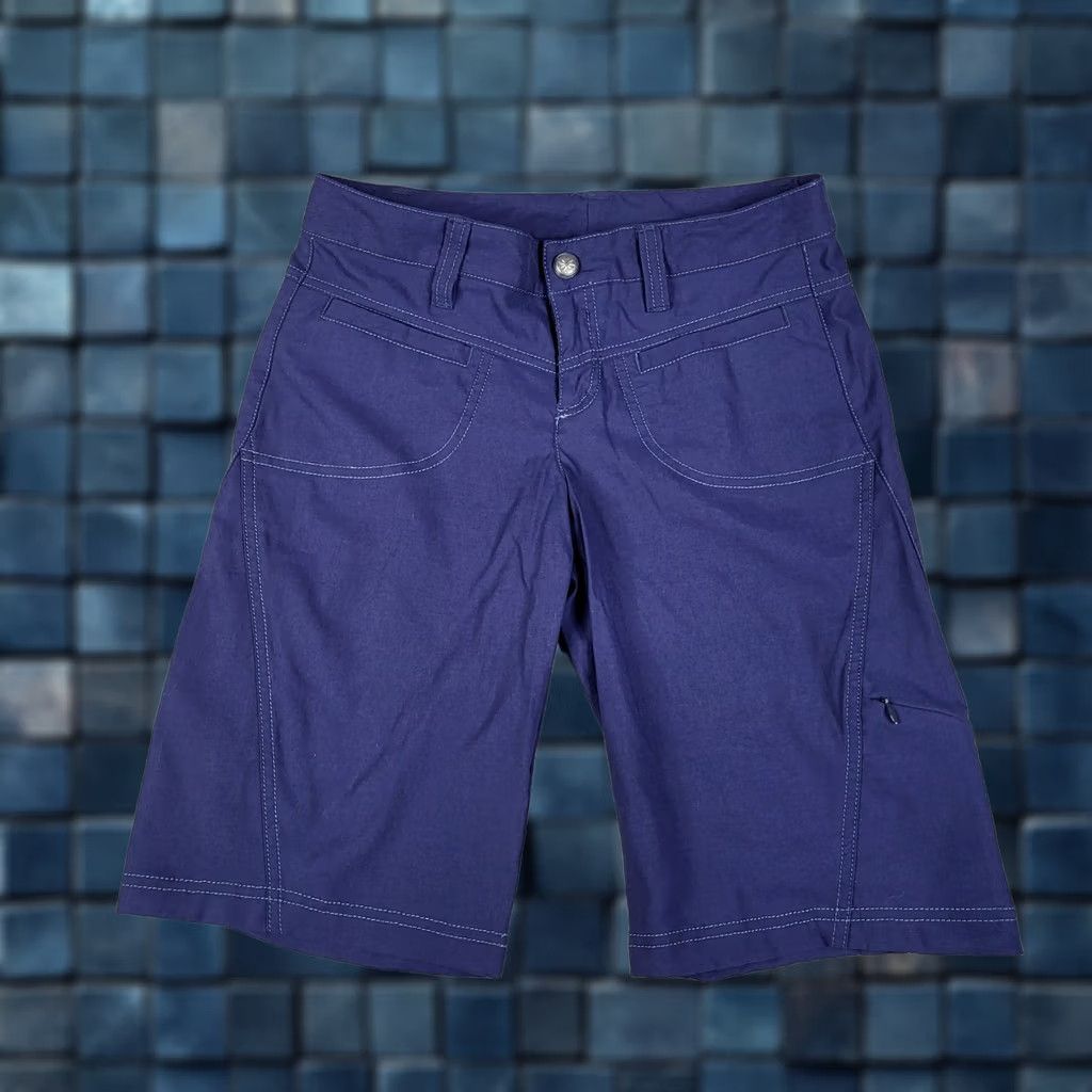 Athleta Athleta Women’s Workout Gym Dark Purple-blue Short Size 0 Size 25" / US 0 / IT 36 - 1 Thumbnail