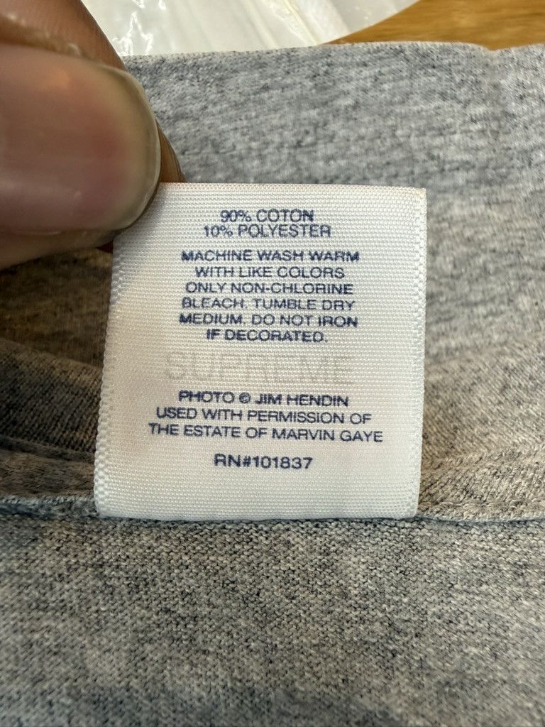 Supreme Supreme "Marvin Gaye" Tee (Heather Grey) Size US M / EU 48-50 / 2 - 4 Thumbnail