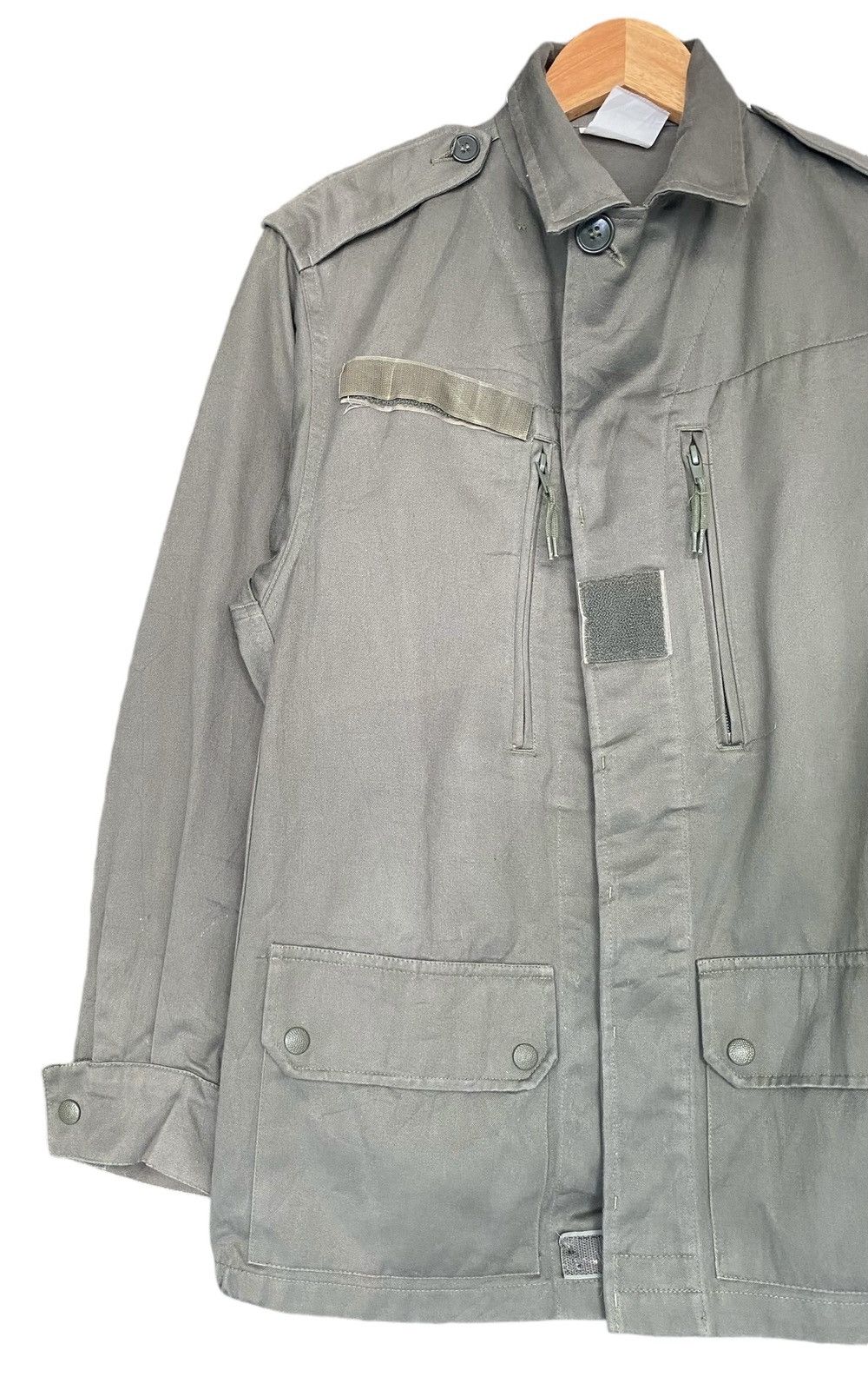 Other Vtg🔥FRENCH ARMY F1 Olive Filed Jacket Combat Coat Surplus Size US M / EU 48-50 / 2 - 4 Thumbnail