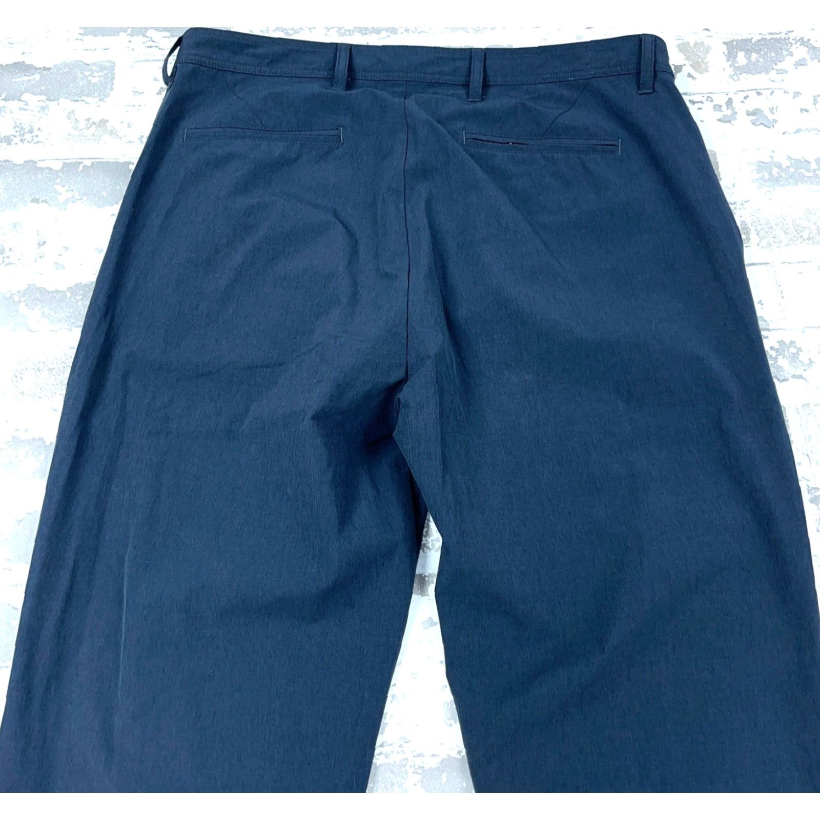 Vintage Kona Chino Pants Men 36x32 Blue Performance Polyester Navy Golf Adult Dress Casual Bathing? Not applicable Size US 36 / EU 52 - 5 Thumbnail