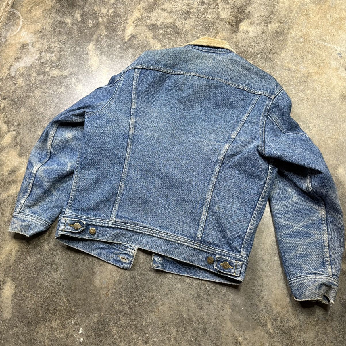 Vintage vintage 70s lee stormrider denim blanket lined jean jacket Size US M / EU 48-50 / 2 - 7 Thumbnail