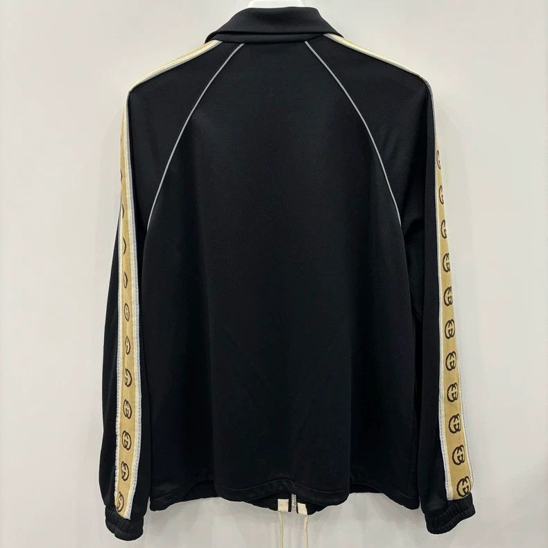 Gucci Gucci Side-sleeved Logo striped casual long-sleeved jacket Size US L / EU 52-54 / 3 - 2 Thumbnail