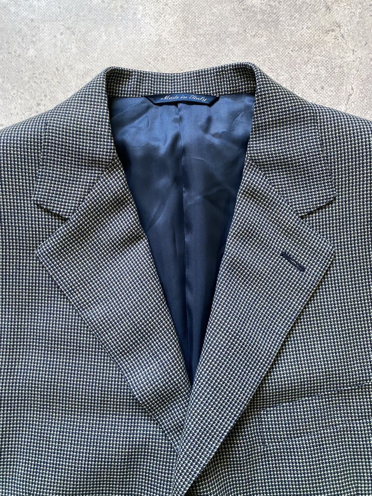 Canali Canali Blazer Jacket Men’s Size IT 52 R Italy Wool Cupro Size 52R - 2 Thumbnail