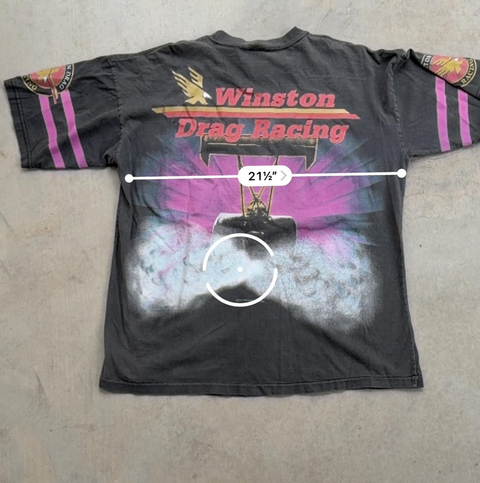 Other Vintage Winston Drag Racing AOP Tee XL 1994 Size US XL / EU 56 / 4 - 9 Thumbnail