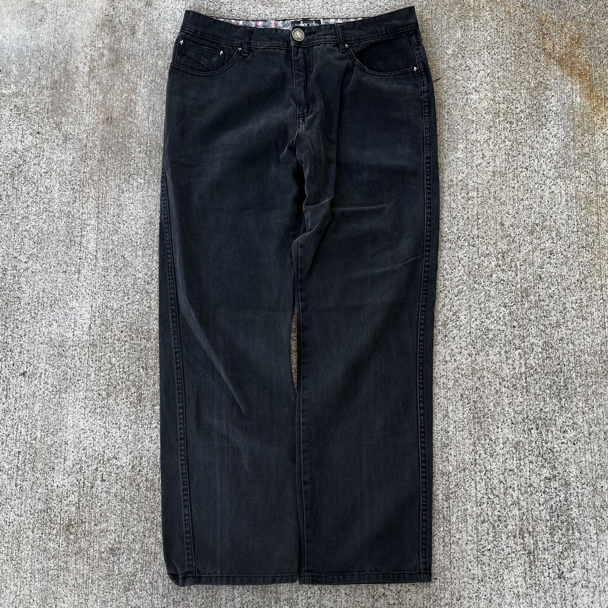 Pelle Pelle Vintage Pelle Pelle Black Jeans 36x34 Skater Urban Size US 36 / EU 52 - 1 Thumbnail