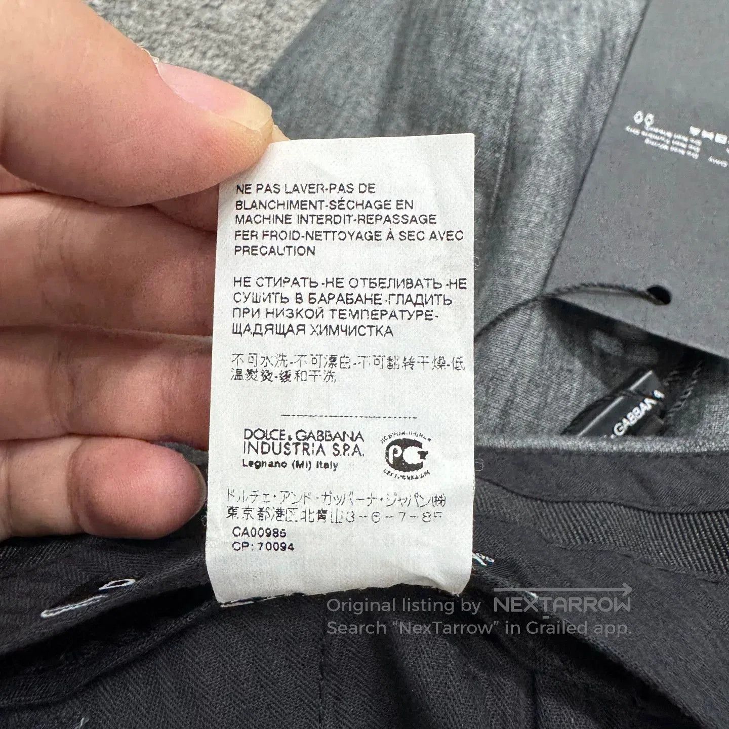Dolce & Gabbana DG Linen Casual Pants. Size US 28 / EU 44 - 4 Thumbnail