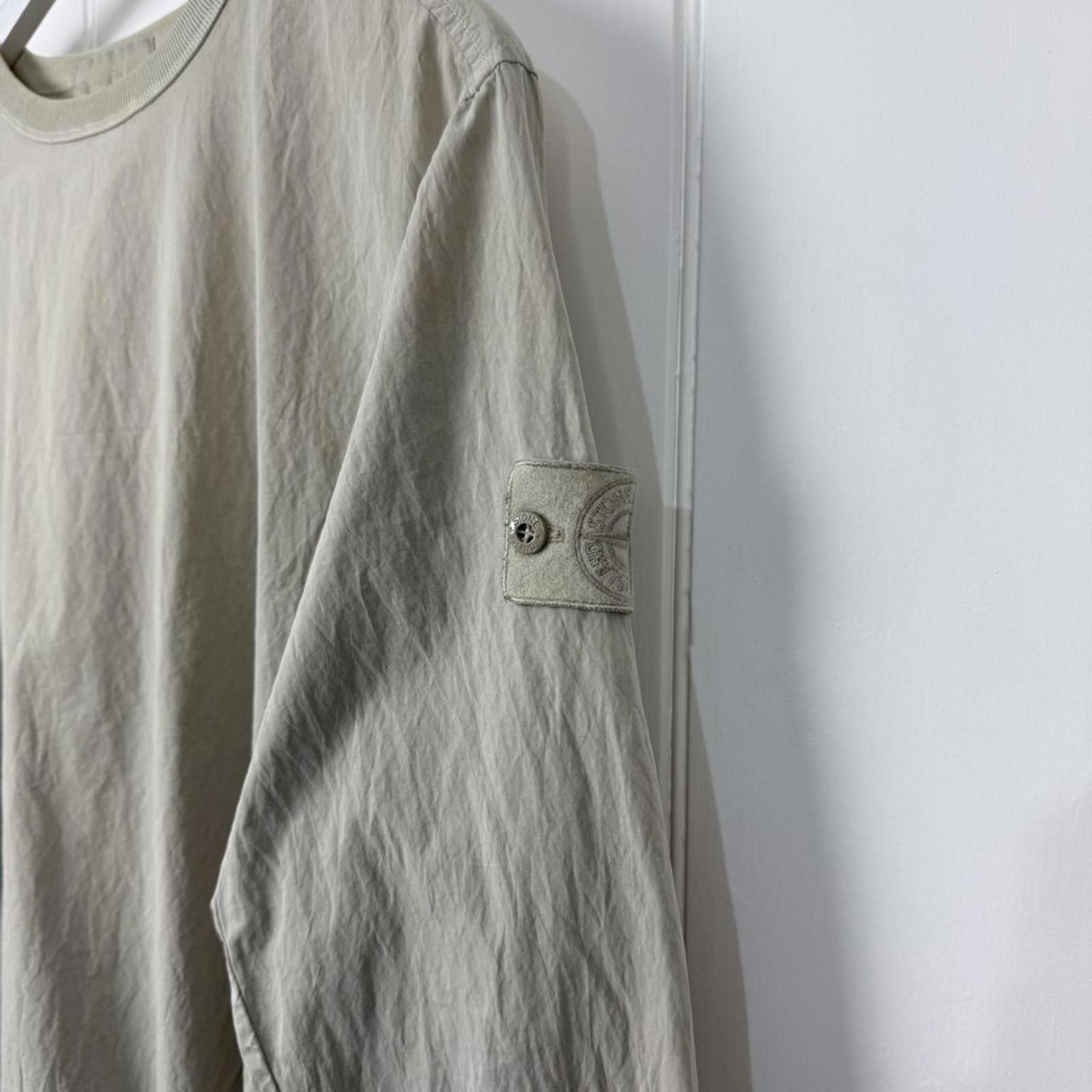 Stone Island Stone Island Ghost Resin Cotton Sweatshirt Size US M / EU 48-50 / 2 - 2 Thumbnail