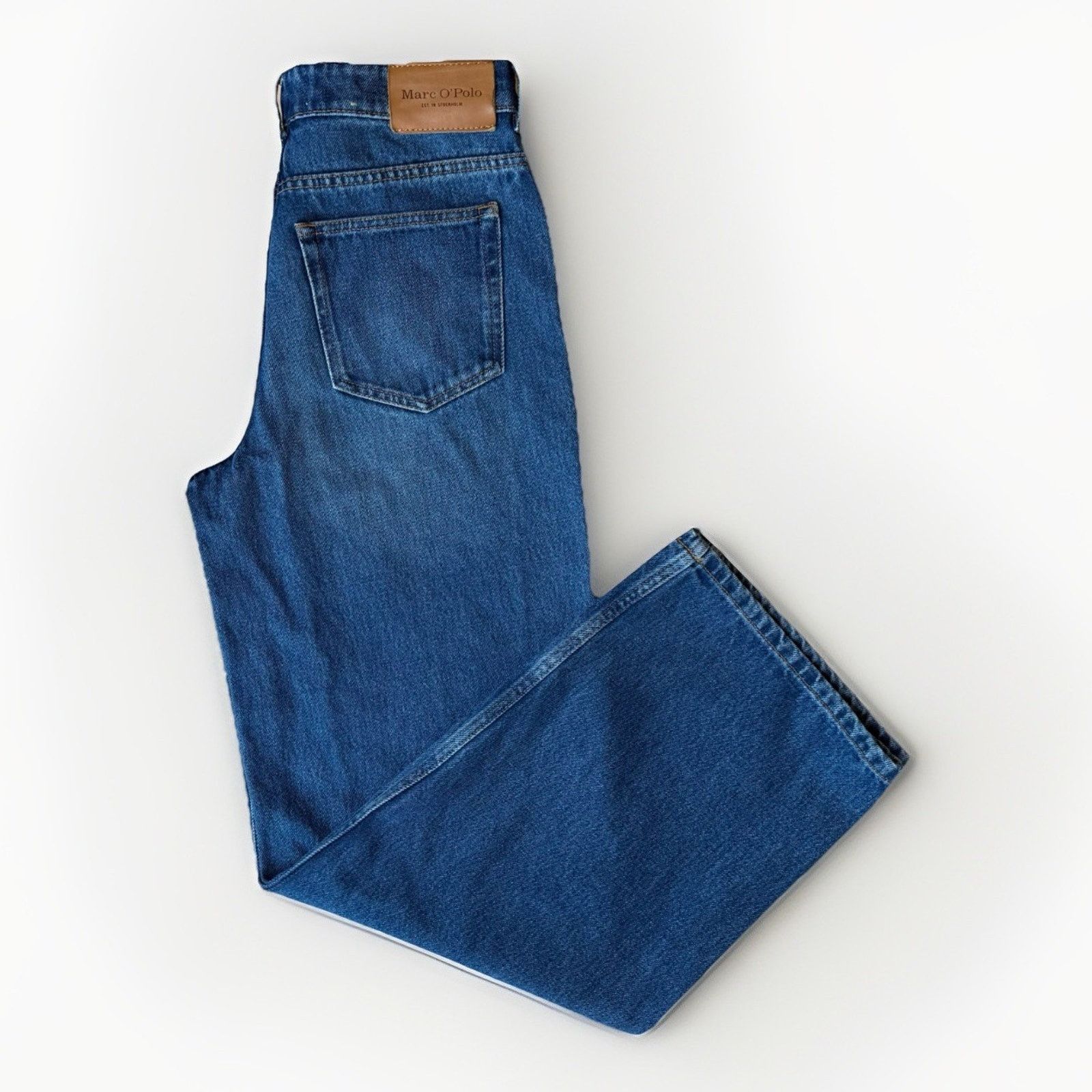 Marc O'Polo Marc O'Polo Sodra Jeans Women's 28 Blue Wide Leg High Rise Size 28" / US 6 / IT 42 - 1 Thumbnail