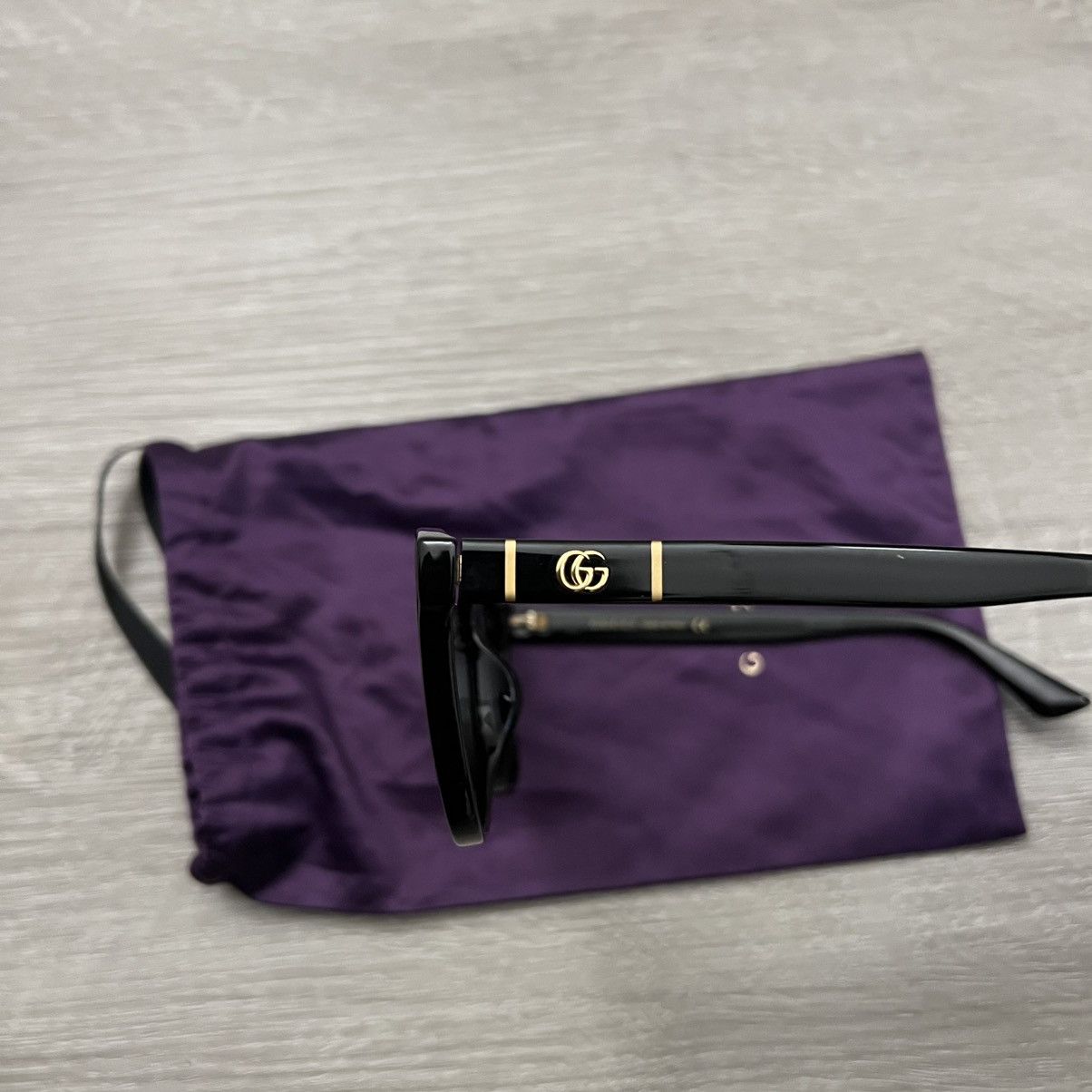 Gucci Gucci Square Sunglasses GG0637SK 001 Unisex Size ONE SIZE - 9 Thumbnail