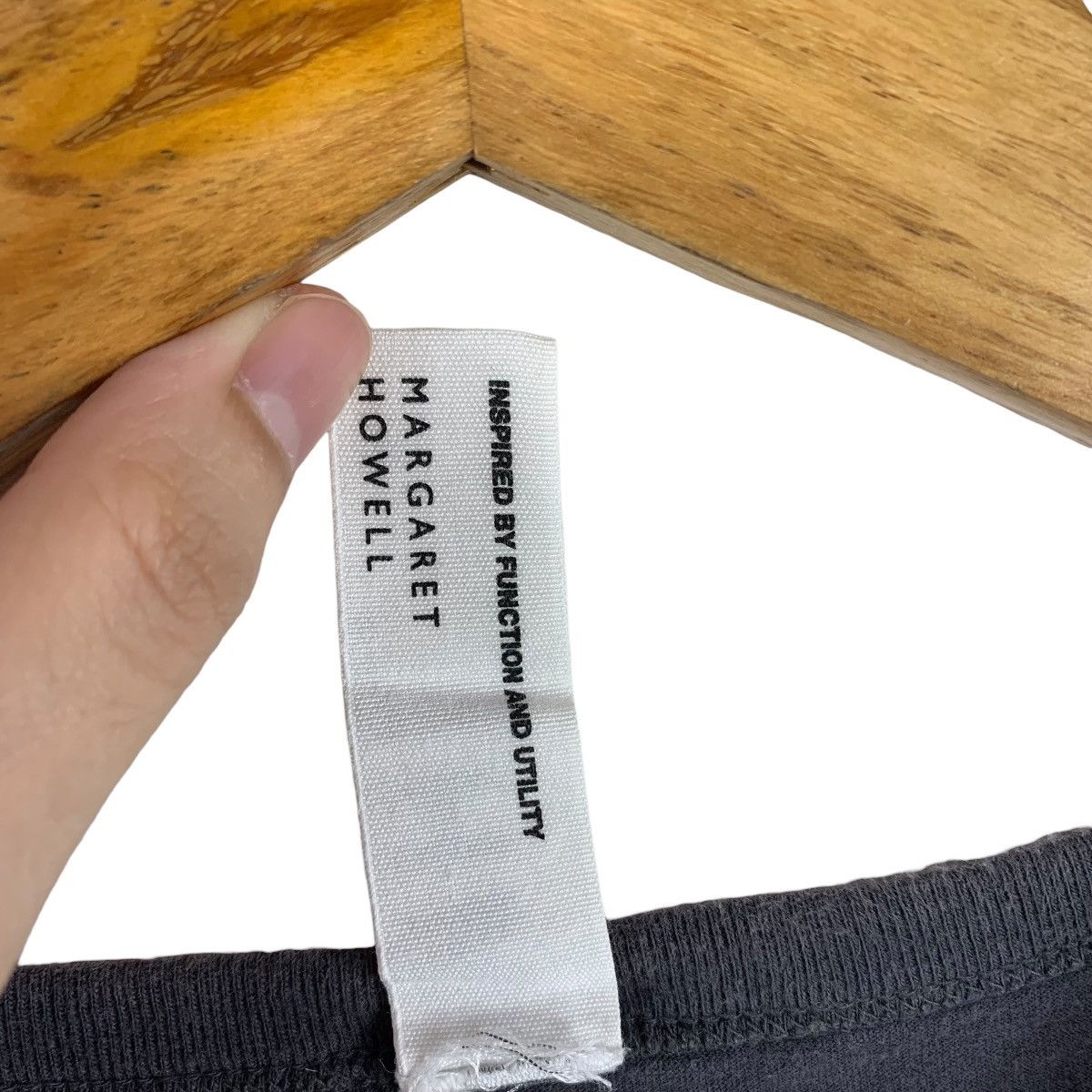 Designer × Margaret Howell MARGARET HOWELL small spellout pocket tee Size US XS / EU 42 / 0 - 9 Thumbnail