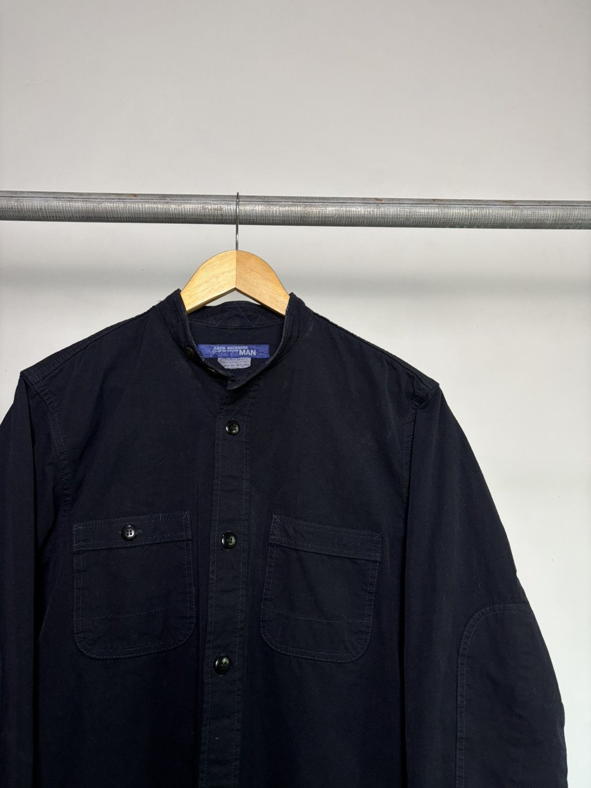 Junya Watanabe FREE TAX! 2017 Shanghai Collar Shoulder Patch Shirt Size US S / EU 44-46 / 1 - 2 Thumbnail