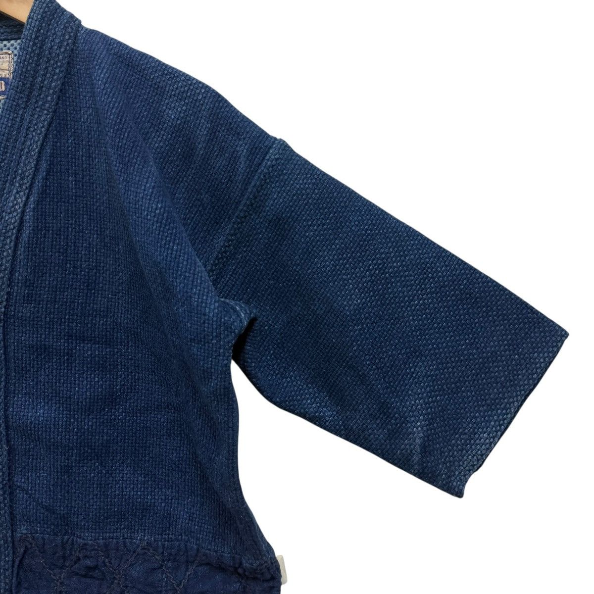 Japanese Brand Vintage Japanese Indigo Hanten Kimono Jacket Sashiko kendo Size US L / EU 52-54 / 3 - 5 Thumbnail