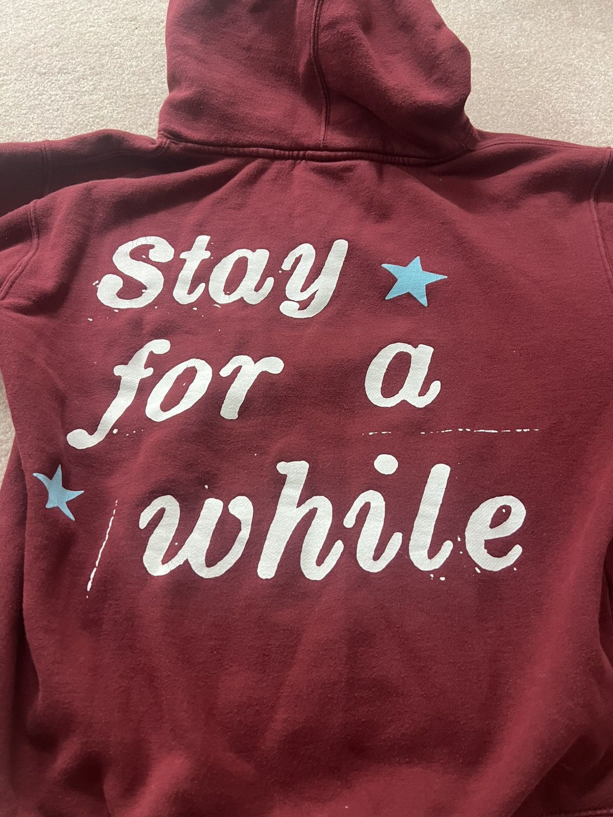 Other Industry Plant Iann Dior Maroon Red Hoodie Sweatshirt Size US S / EU 44-46 / 1 - 4 Thumbnail