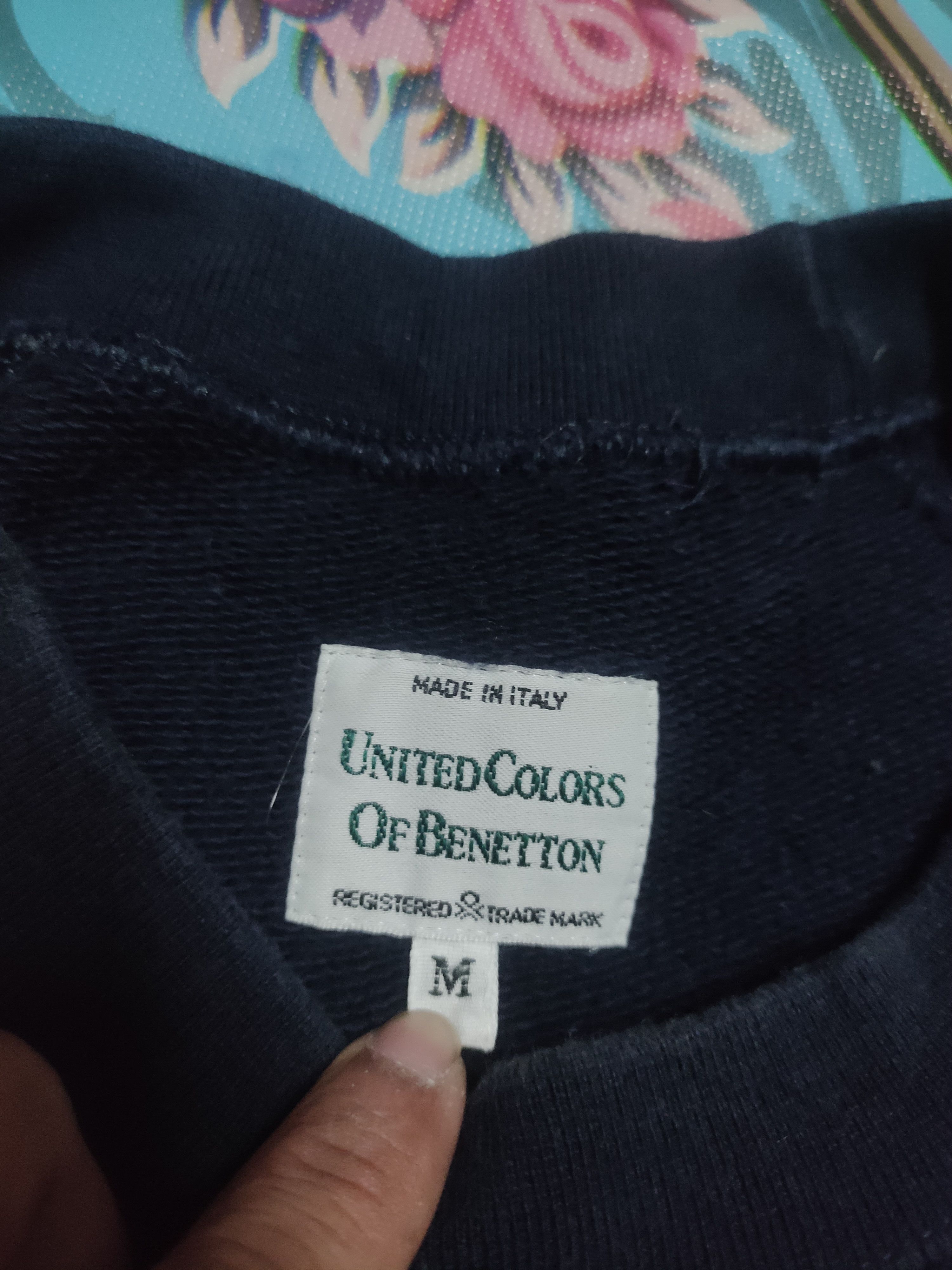 Benetton Vintage Benetton made Italy sweatshirt Size US M / EU 48-50 / 2 - 6 Thumbnail