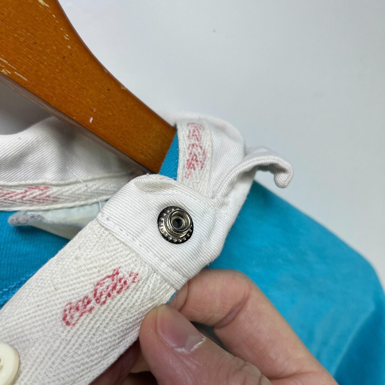 Coca Cola Vintage 90s Coca Cola Rugby Polo Long Sleeve Shirt M Size US M / EU 48-50 / 2 - 10 Thumbnail