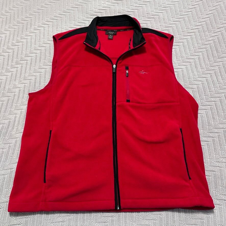 Greg Norman Greg Norman red fleece vest size XL Size US XL / EU 56 / 4 - 1 Thumbnail