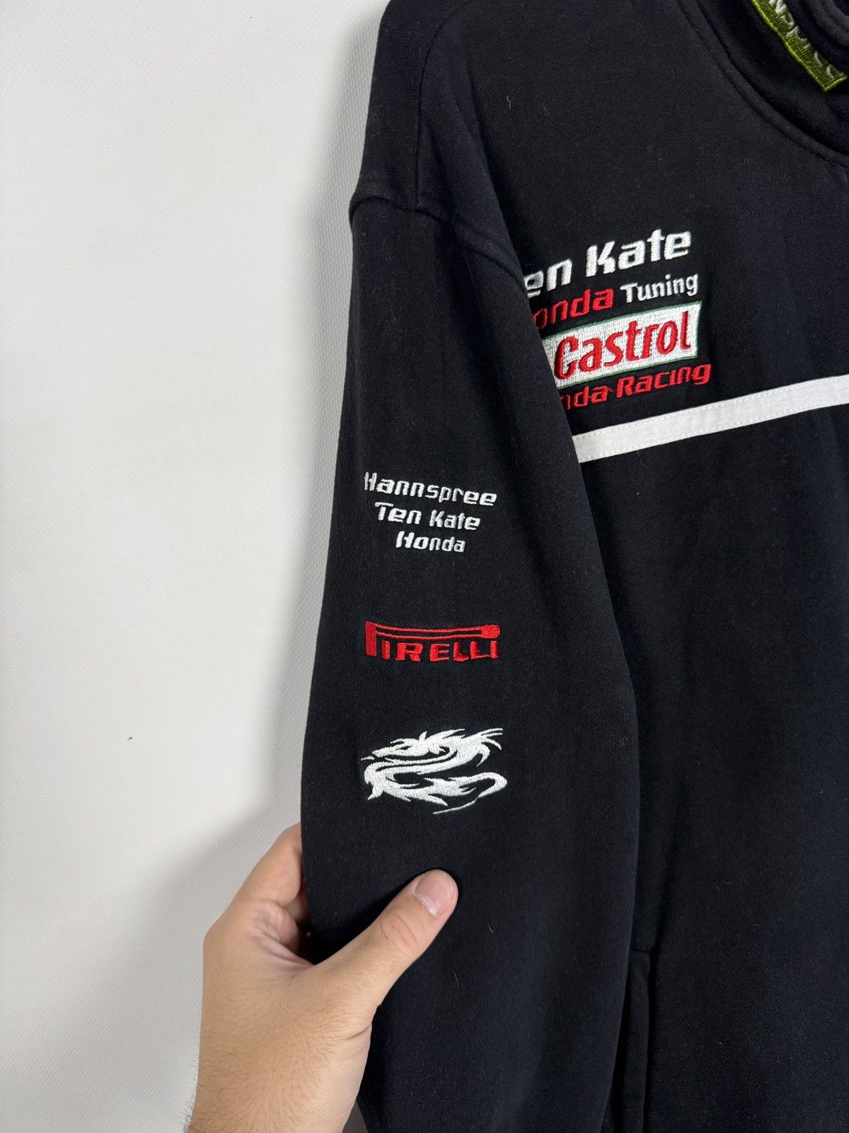 Honda Honda Racing Full Zip Jacket Madif Bikewear Castrol Size L Size US L / EU 52-54 / 3 - 7 Thumbnail