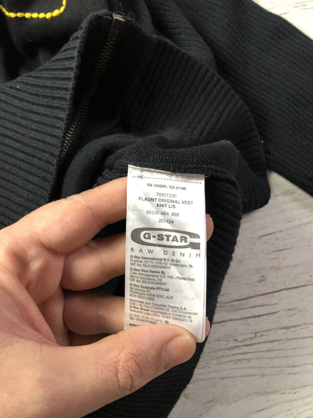 G-Star Zip Sweater g-star vintage Size US S / EU 44-46 / 1 - 9 Thumbnail