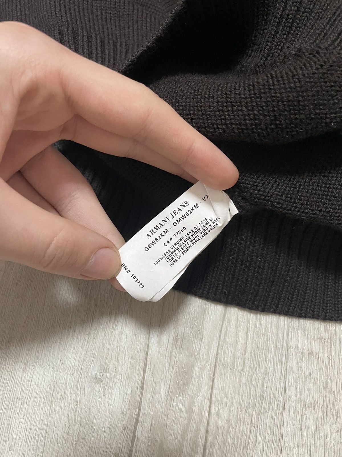 Armani × Vintage Armani sweater Size US L / EU 52-54 / 3 - 5 Thumbnail