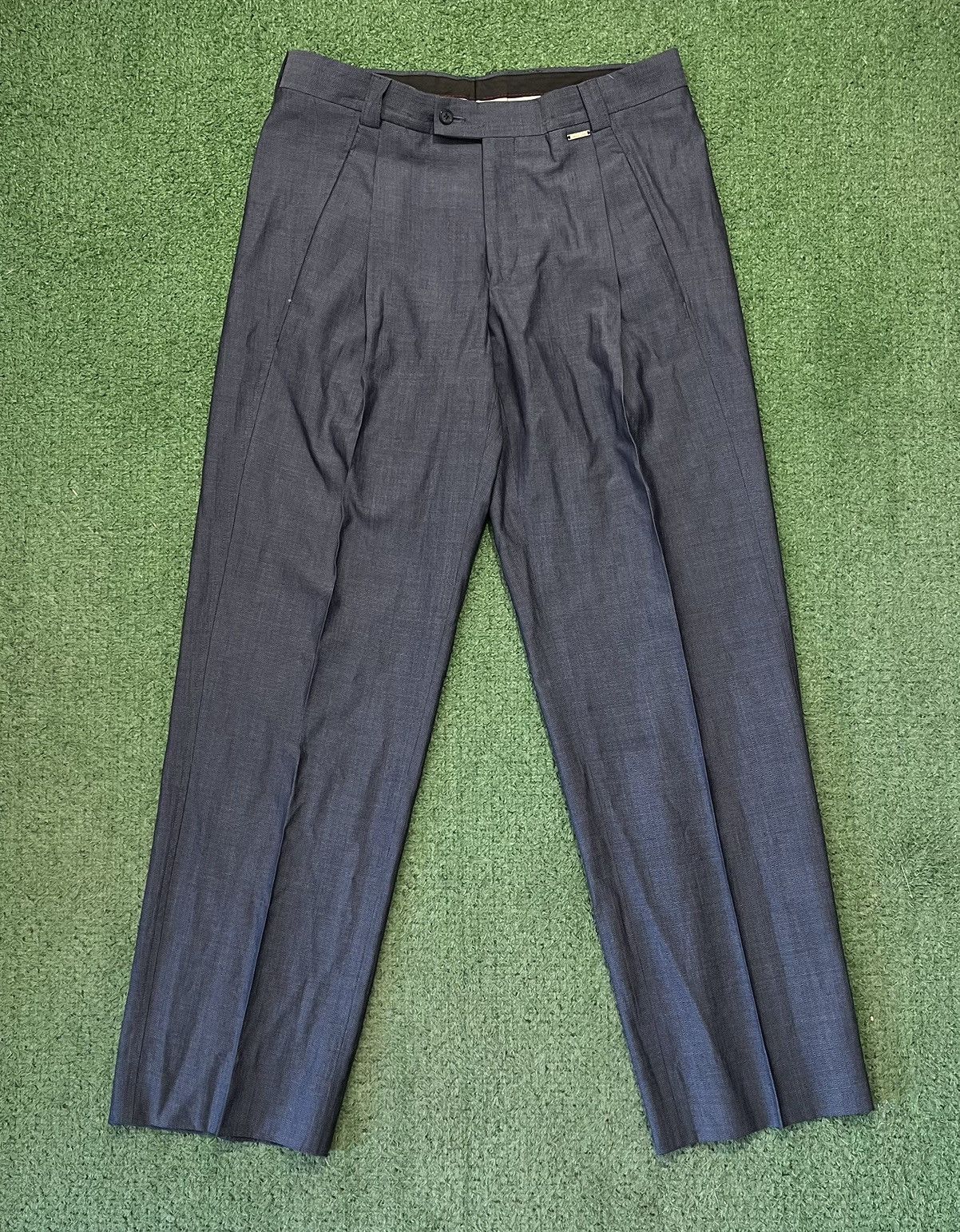 Versace Versace Wool Pants Vintage 90s Size US 42 / EU 58 - 1 Thumbnail