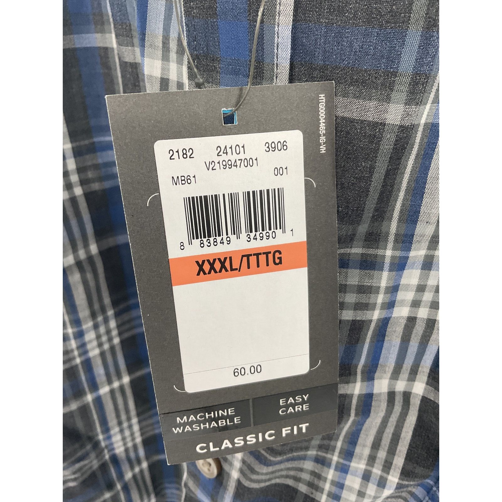 Van Heusen Van Heusen Never Tuck Long Sleeve Button up shirt Size XXXL Size US XXL / EU 58 / 5 - 3 Thumbnail