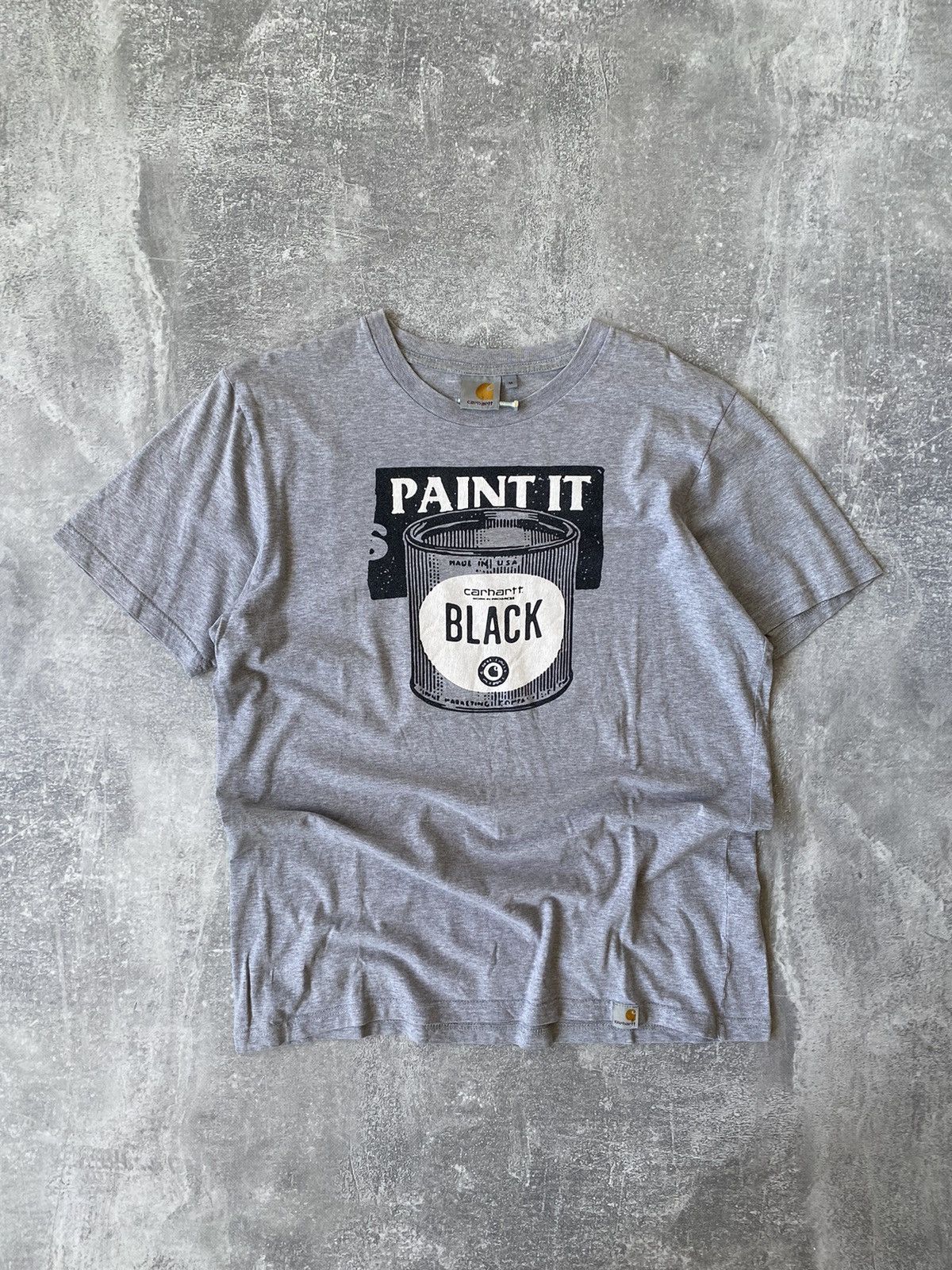 Carhartt × Vintage Vintage Carhartt Bucket Of Paint T-shirt Size US M / EU 48-50 / 2 - 1 Thumbnail