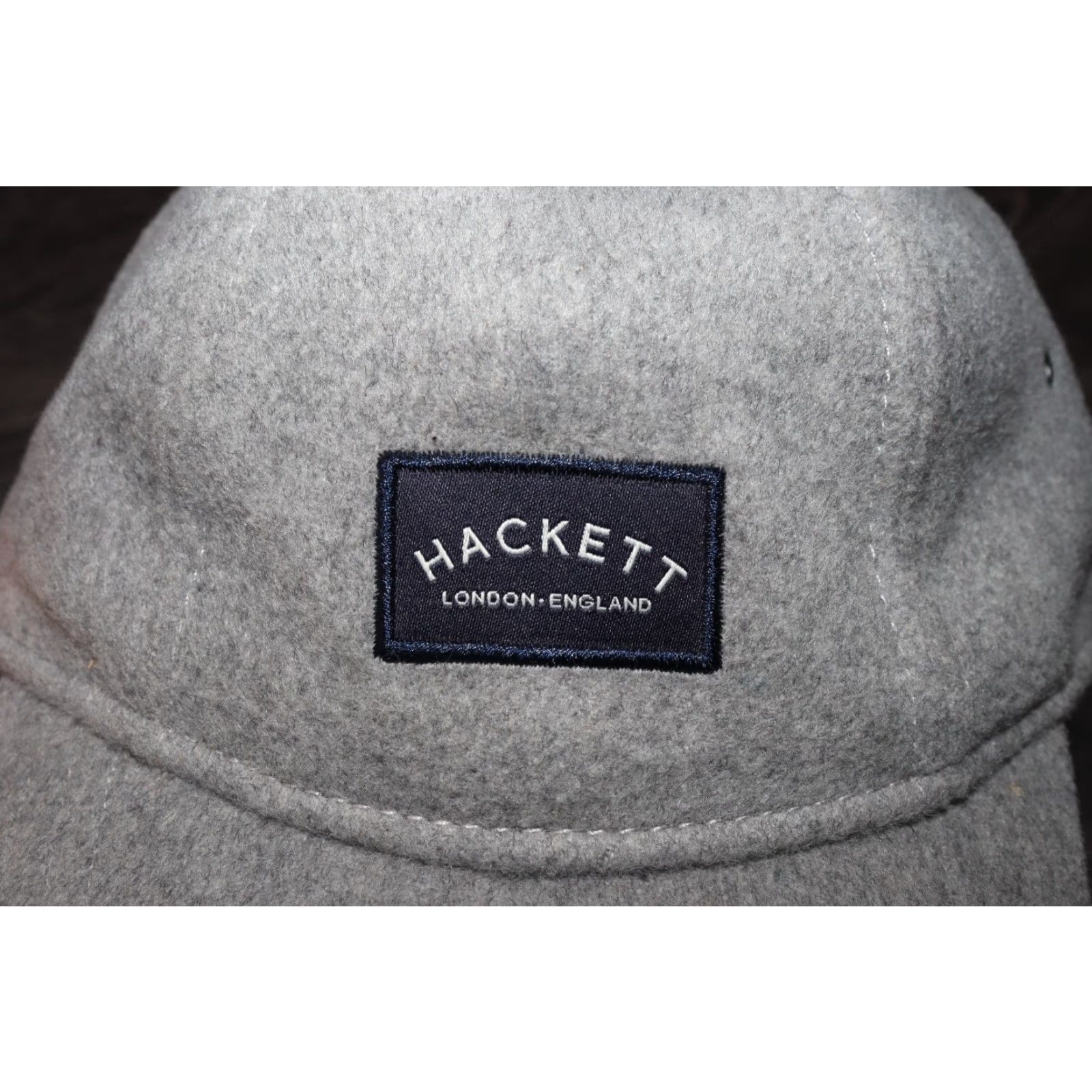 Hackett HACKETT LONDON MR CLASSIC WOOL LANA BASEBALL CAP HAT ONE SIZE GRAY ADJUSTABLE MEN Vintage Wool Cap Baseball Cap Mens One Size Gray Adjustable) Size ONE SIZE - 7 Thumbnail