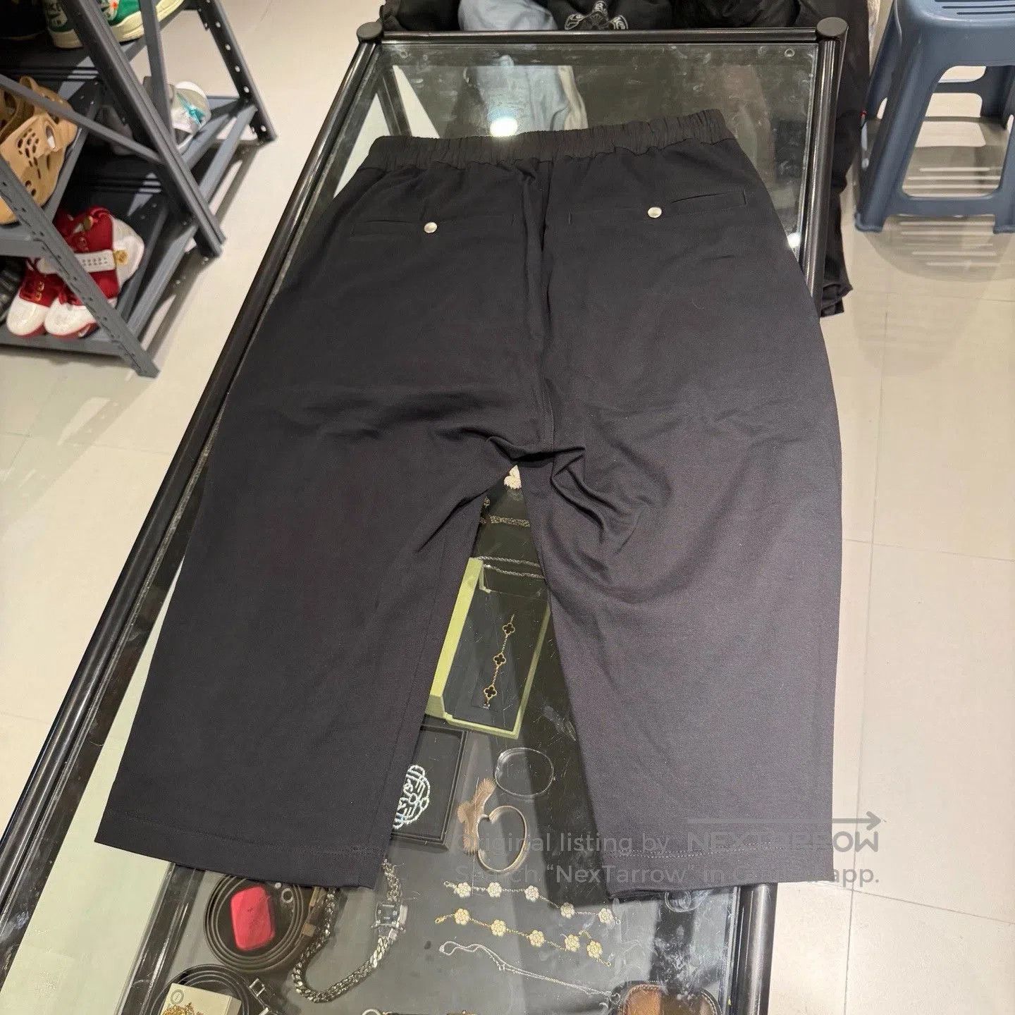 Rick Owens Rick Owens 2020 Main Line Cropped Cotton Pants. Size US 34 / EU 50 - 1 Thumbnail