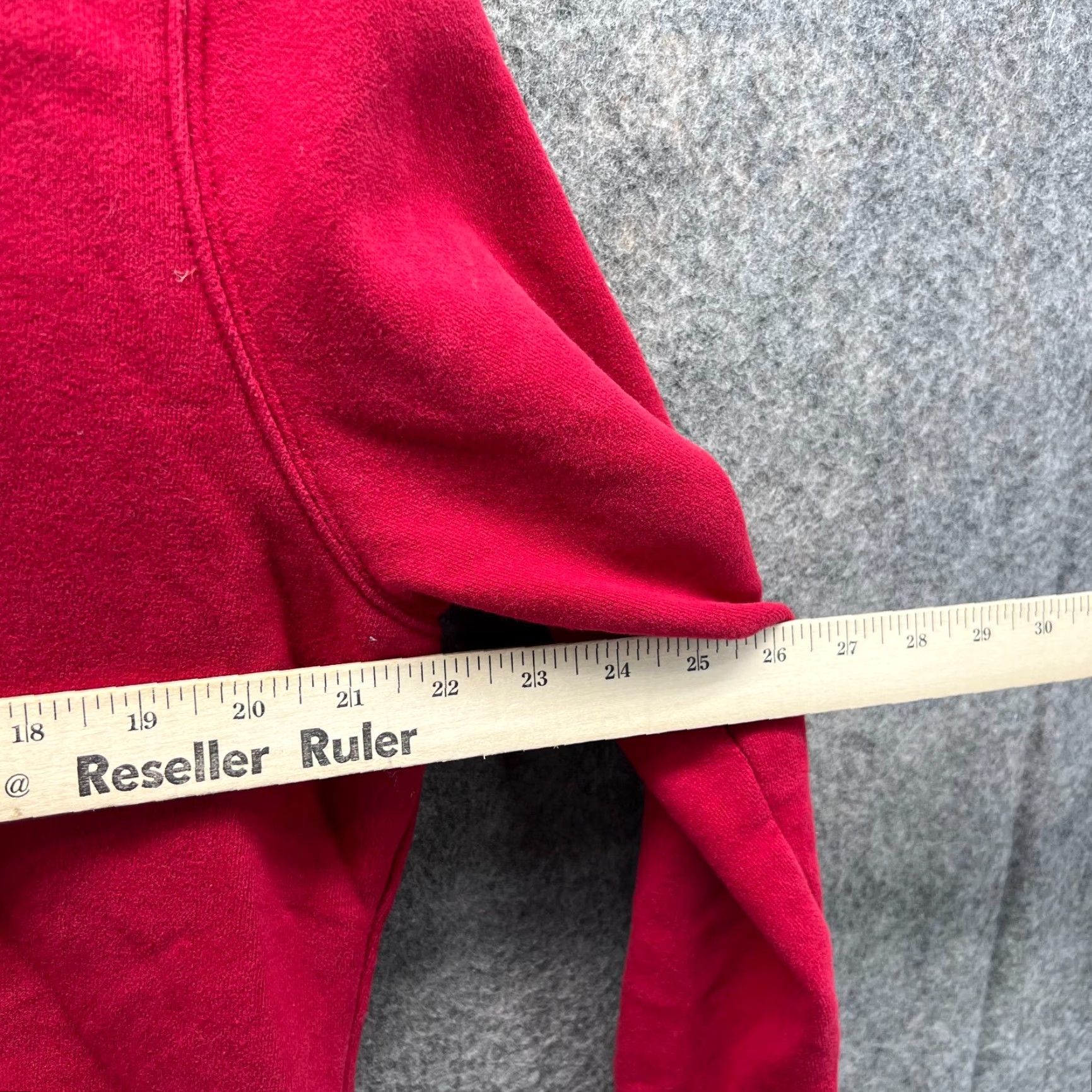 Tommy Hilfiger Tommy Hilfiger Jacket Womens XL Red Hooded Fleece Zip Casual, Workwear, Travel - Regular Fit, Falls, Winter, Spring - 80s? Size XL / US 12-14 / IT 48-50 - 7 Thumbnail