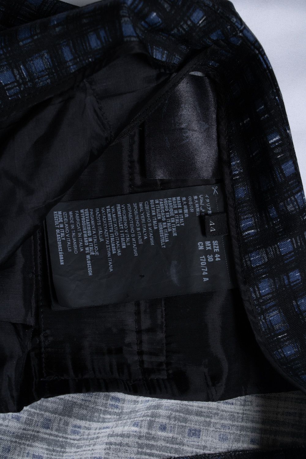 Prada Prada, graphic checkered printed pantalon Size 30" / US 8 / IT 44 - 6 Thumbnail