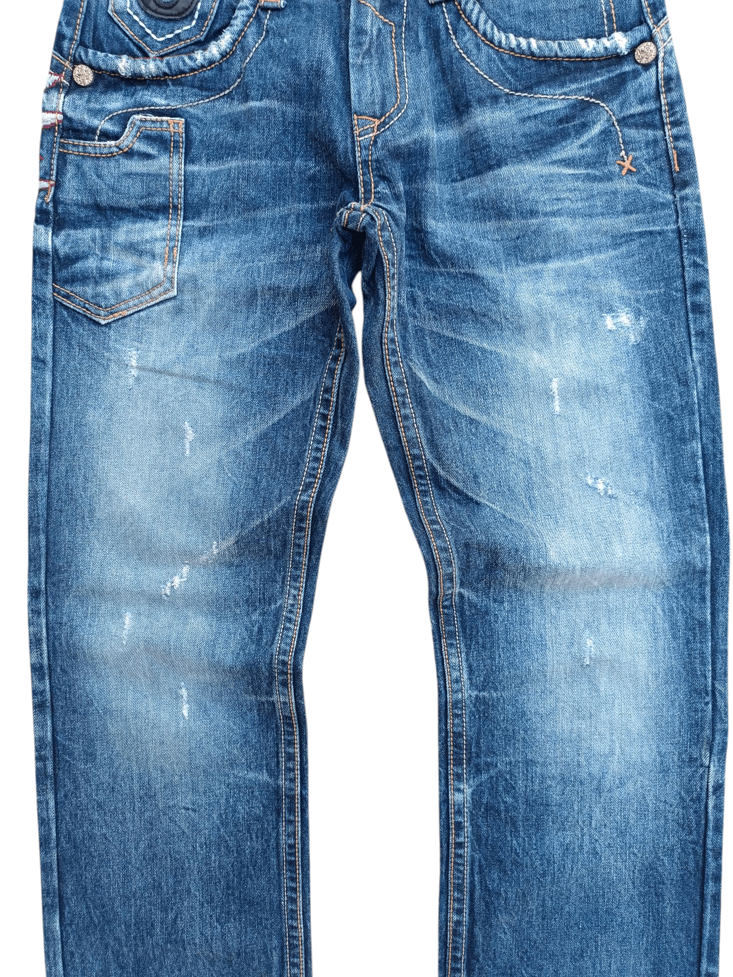 Japanese Brand Japan RedPepper Distressed Seditionaries Rare Design Denim Size US 30 / EU 46 - 6 Thumbnail