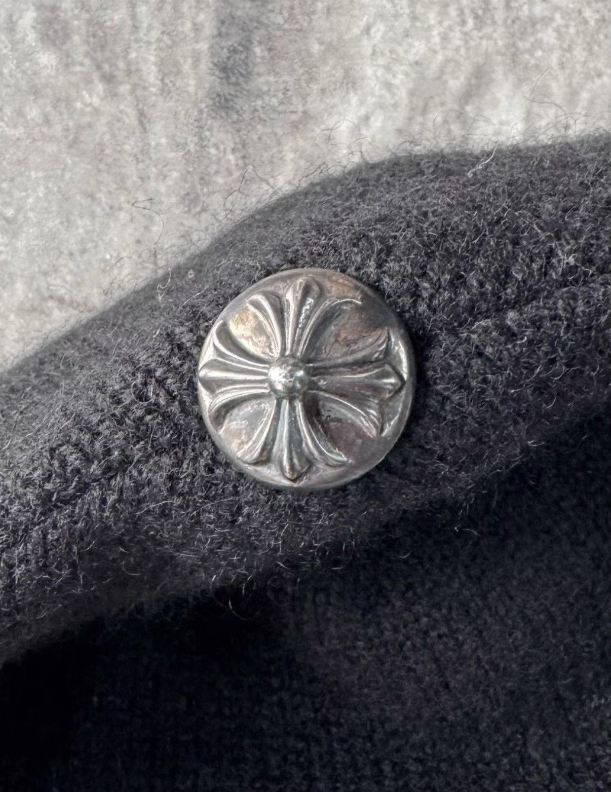 Chrome Hearts Chrome Hearts Star Leather Patch Cashmere Beanie Size ONE SIZE - 3 Thumbnail