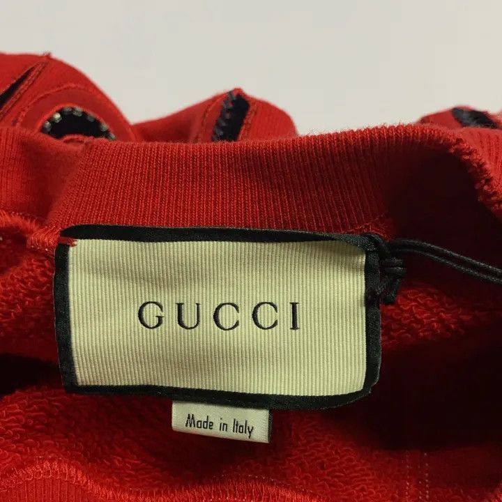 Gucci Gucci Gucci Spiritismo Red Crewneck Sweatshirt -2506 Size US XS / EU 42 / 0 - 3 Thumbnail