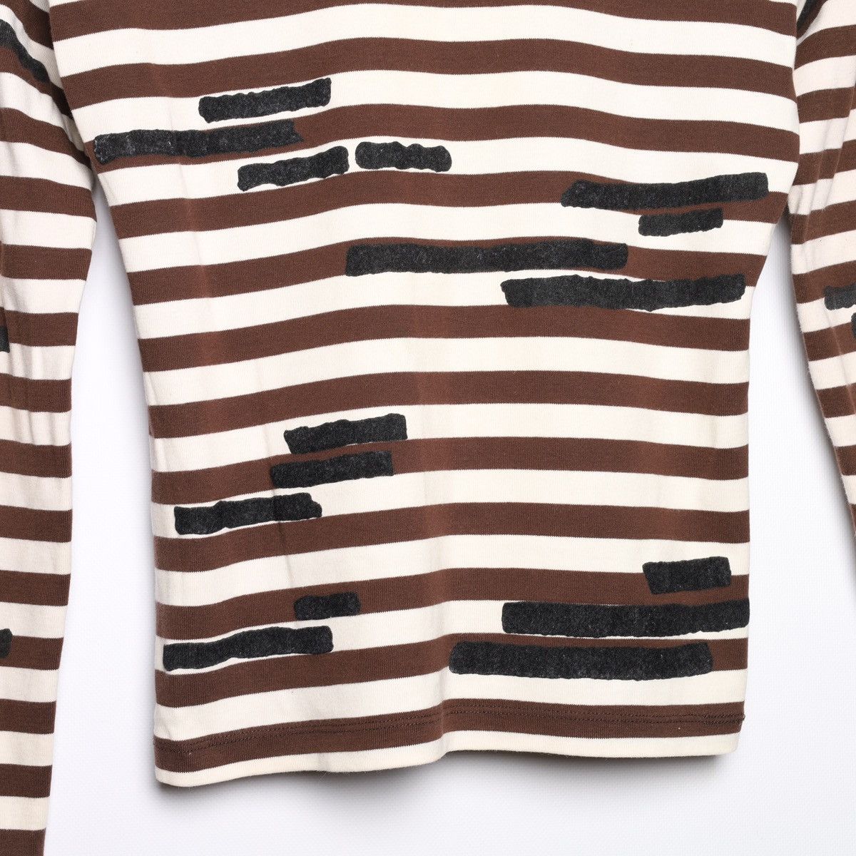 Jean Paul Gaultier Jean Paul Gaultier JPG Stripped Long Sleeve Sailor Top Tee Size S / US 4 / IT 40 - 20 Thumbnail