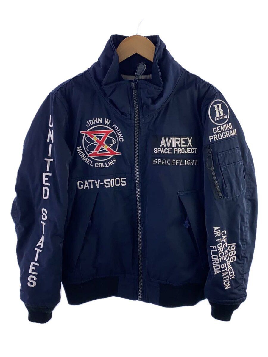Avirex Avirex Polyester Flight Jacket Navy Size US M / EU 48-50 / 2 - 1 Thumbnail