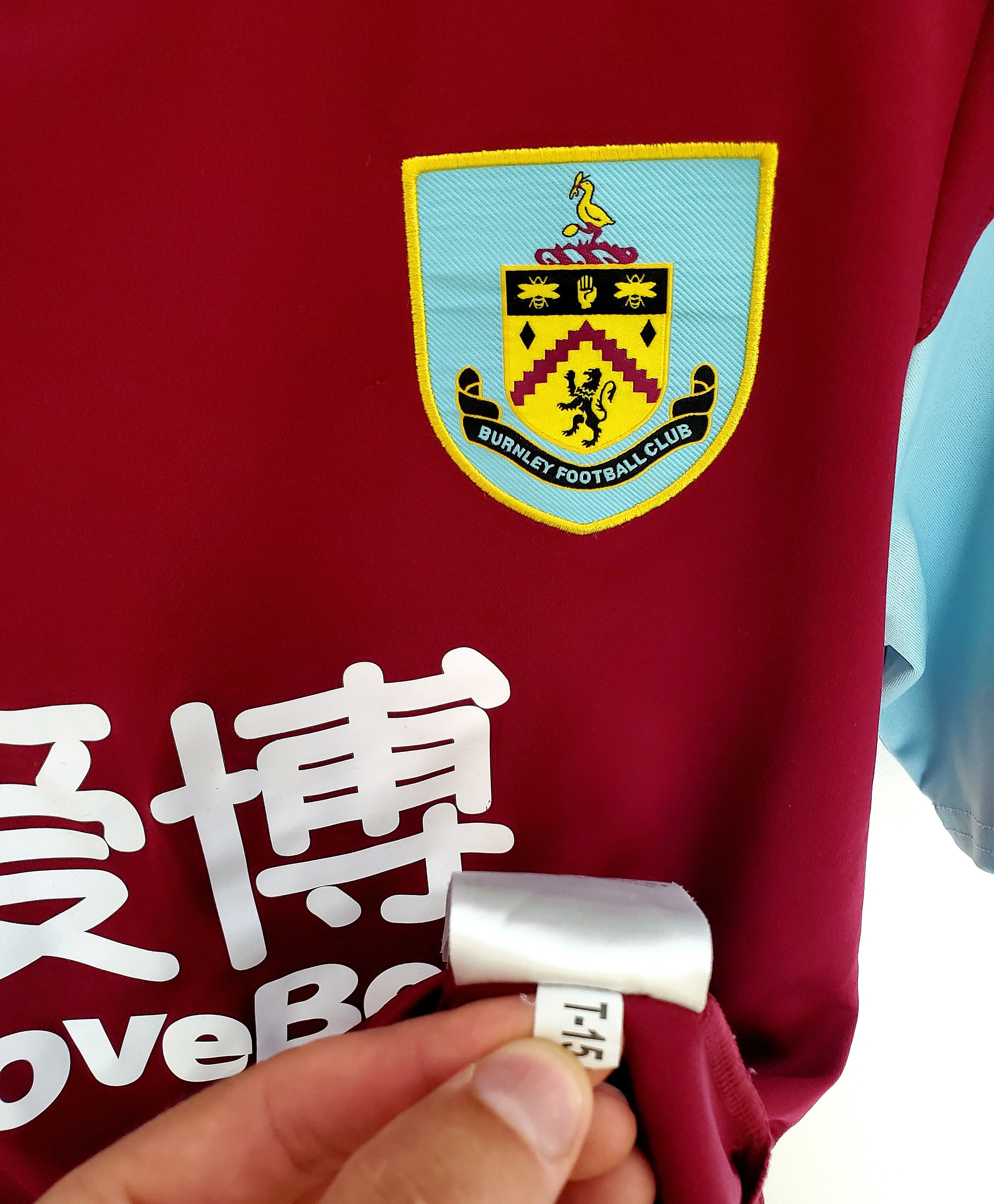 Umbro BURNLEY 2019/20 HOME Umbro soccer jersey perfect condition M Size US M / EU 48-50 / 2 - 5 Thumbnail
