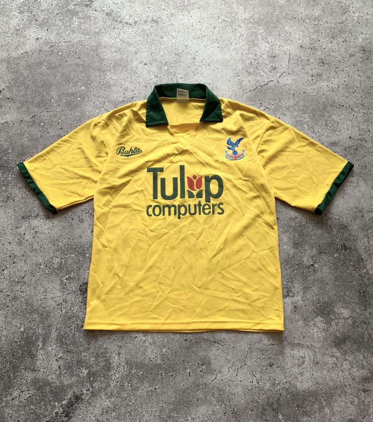 Other 🔥BUKTA CRYSTAL PALACE 1991/92 AWAY SOCCER JERSEY SHIRT Size US M / EU 48-50 / 2 - 1 Thumbnail