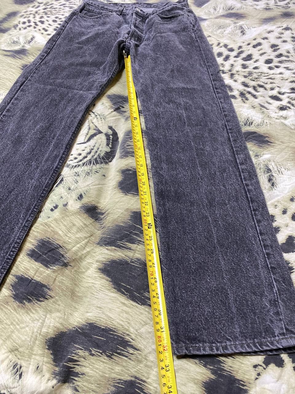 Levi's × Vintage Vintage Levis 501 Light Wash Denim Jeans High-Waisted Size 30" / US 8 / IT 44 - 14 Thumbnail
