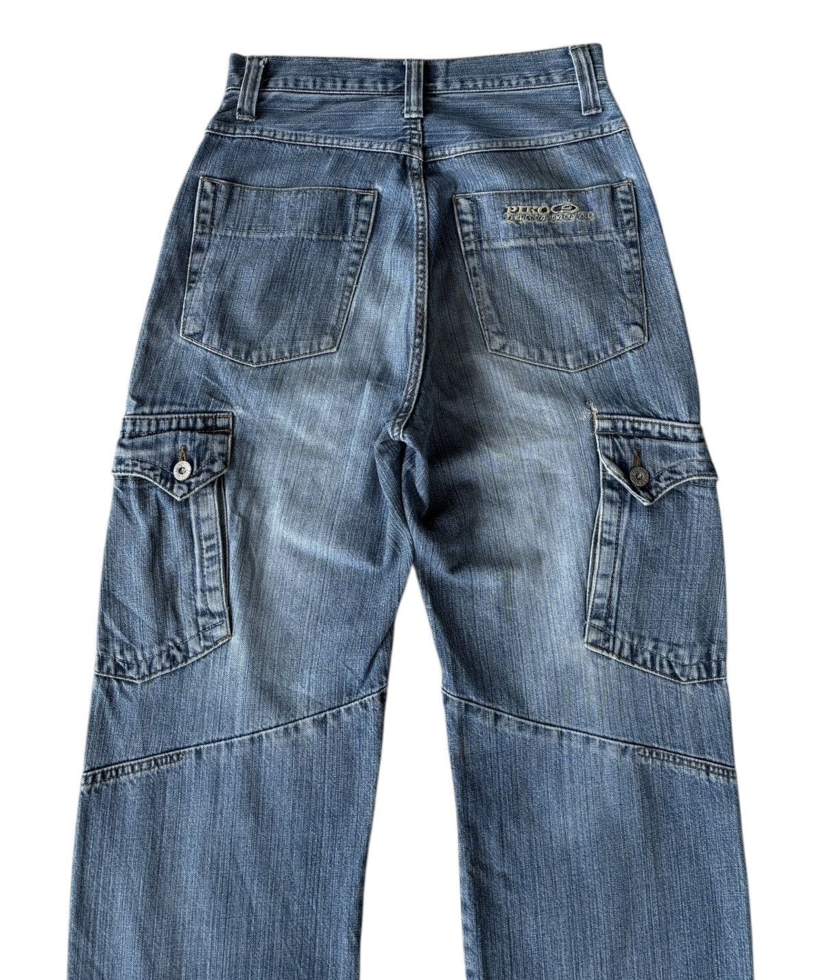 Hysteric Glamour VINTAGE PIKO HAWAIIAN BAGGY CARGO PANTS JEANS Size US 27 - 6 Thumbnail
