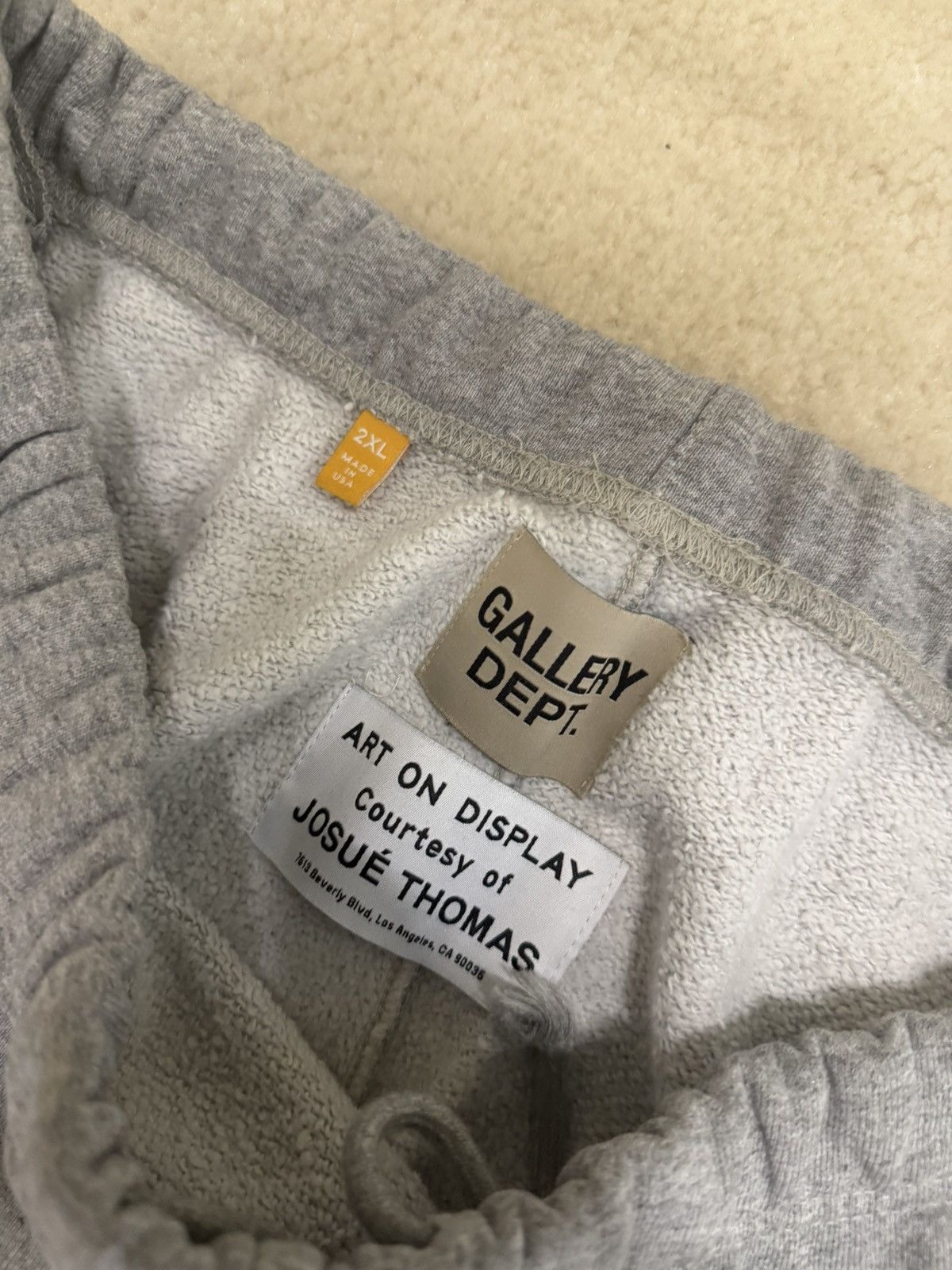 Gallery Dept. PROPERTY OF GALLERY DEPT SWEATPANT'S Size US 38 / EU 54 - 4 Thumbnail
