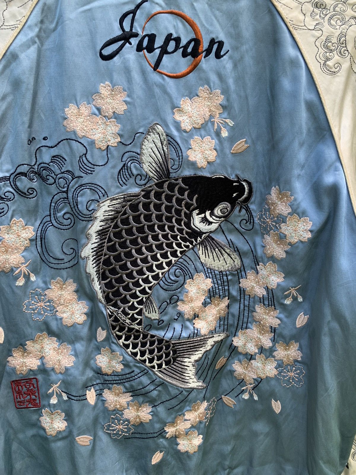 Japanese Brand Karakuri Tamashi Embroidery Sukajan Jacket Size US M / EU 48-50 / 2 - 4 Thumbnail