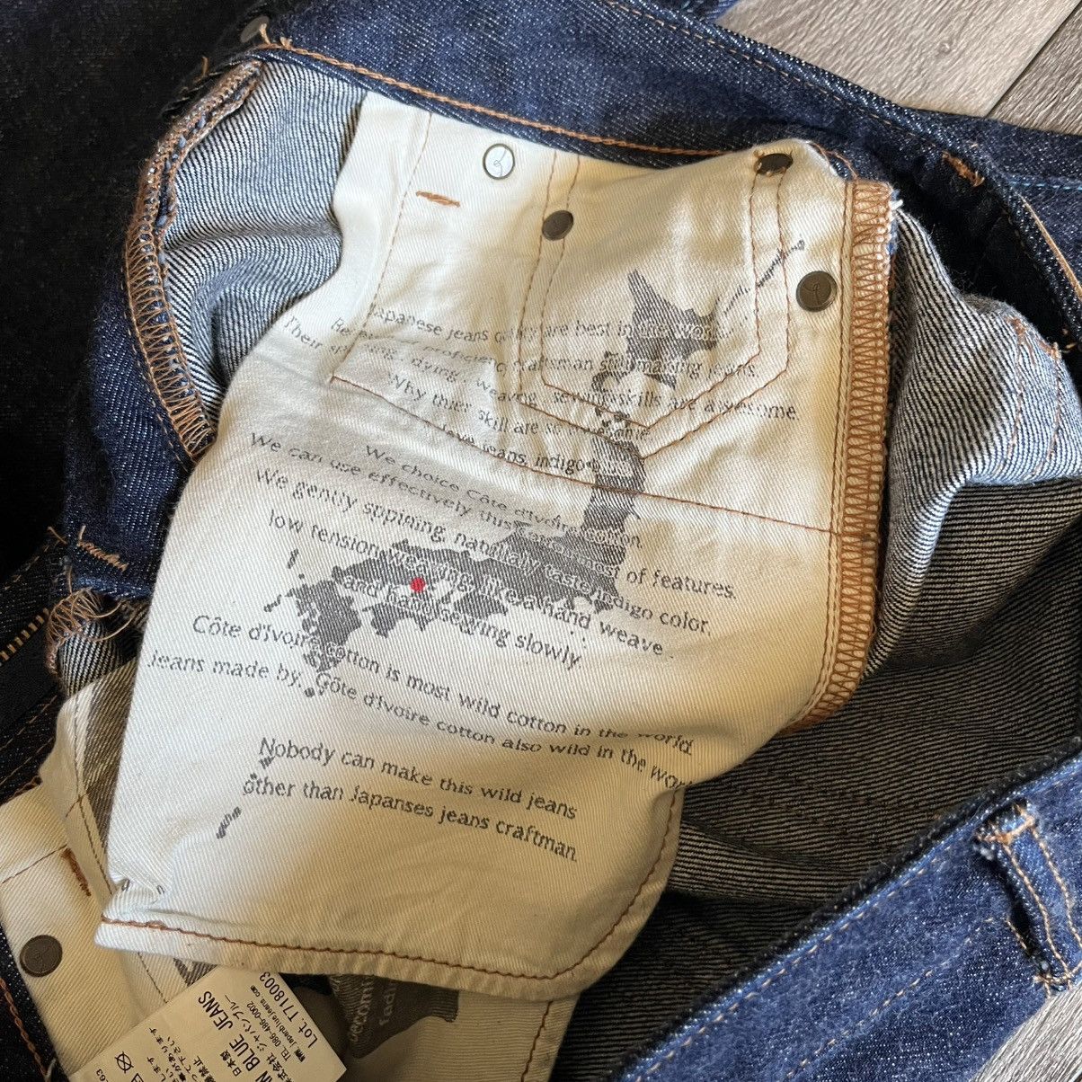 Japan Blue Japan Blue Cote d’Ivoire Selvedge Raw Denim Jeans 26x28 Wash Size US 26 / EU 42 - 12 Thumbnail