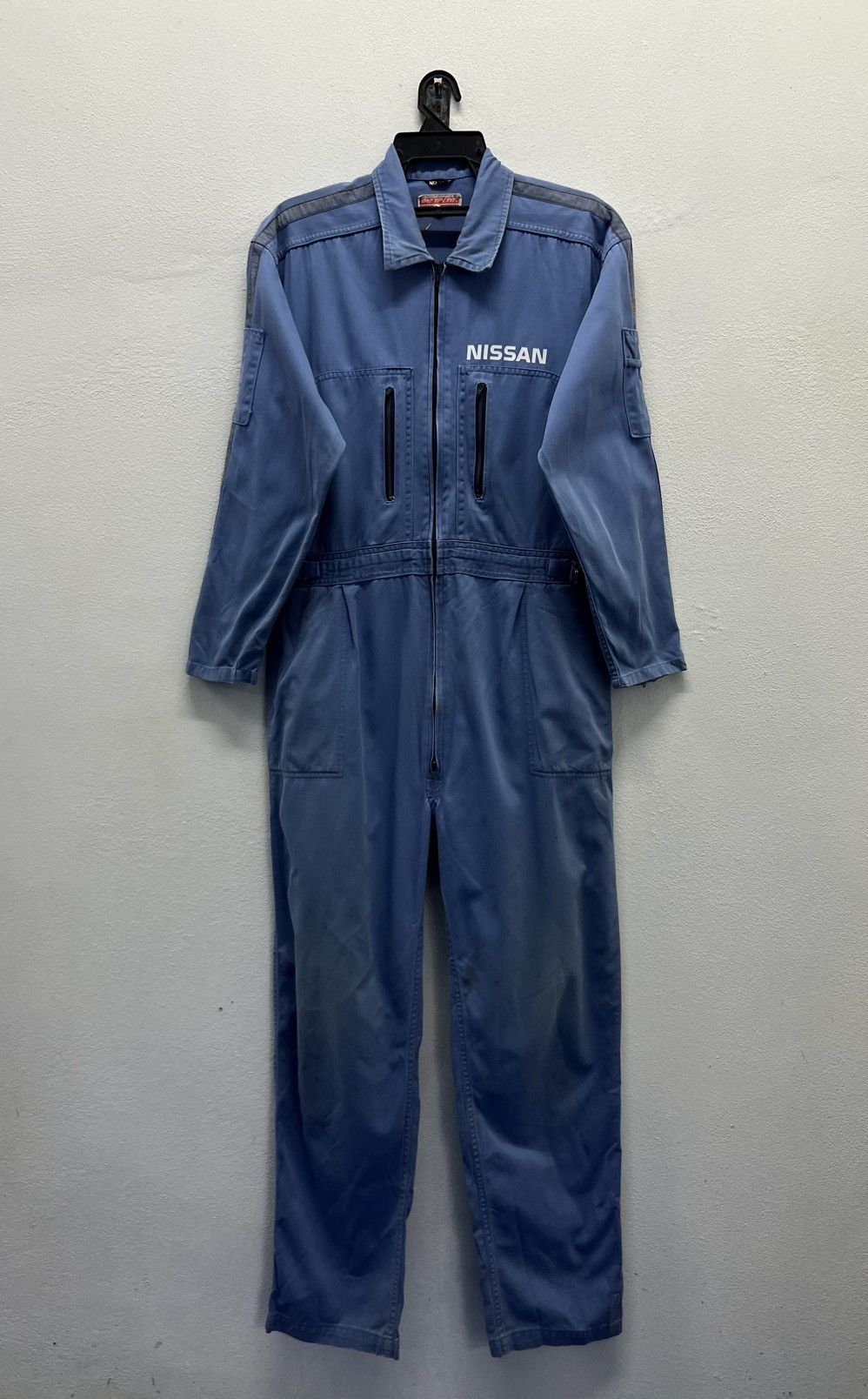 Japanese Brand × Vintage VINTAGE ONE UP LINE NISSAN OVERALL Size US 38 / EU 54 - 2 Thumbnail
