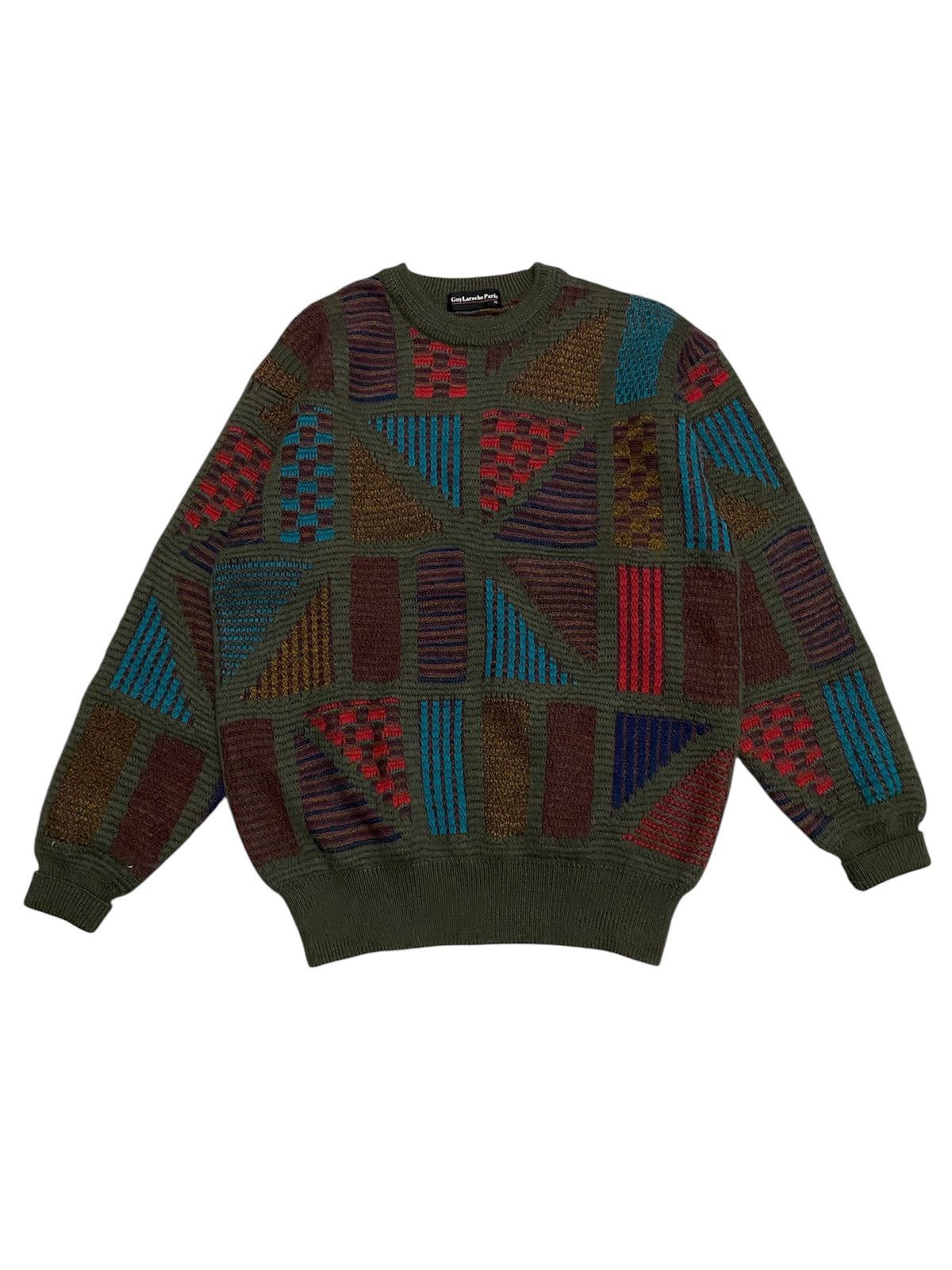 Guy Laroche Guy Laroche Paris Knitted Sweatshirt Size US M / EU 48-50 / 2 - 1 Thumbnail