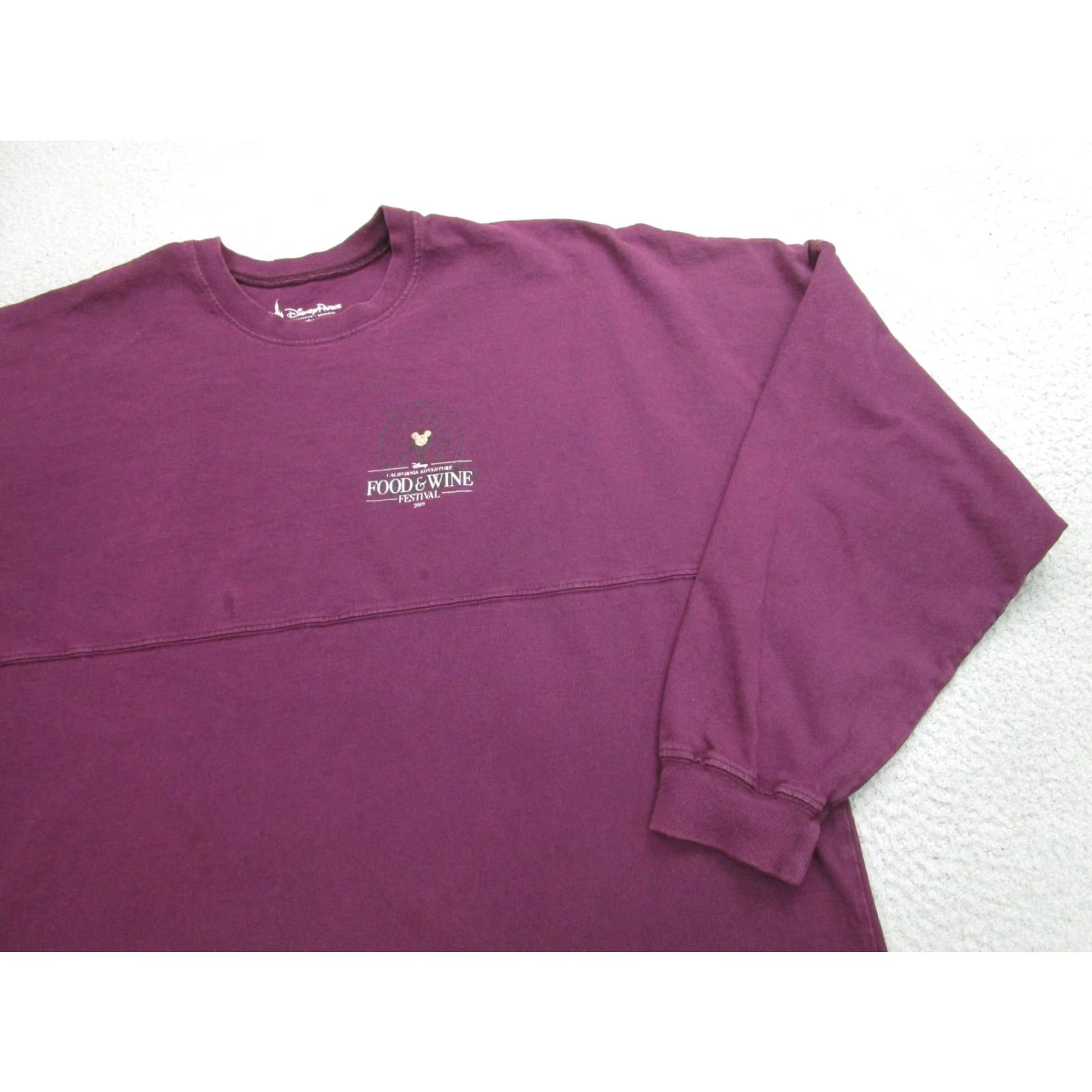 Disney Disney Parks Spirit Jersey Shirt Women's XL Purple Food & Wine Festival 2019 Mickey Mouse Size XL / US 12-14 / IT 48-50 - 3 Thumbnail