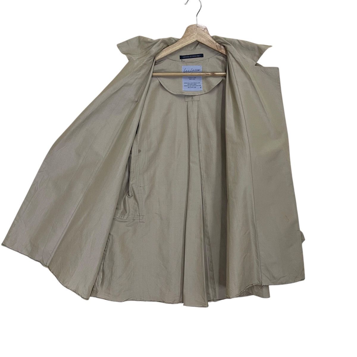 Japanese Brand Yohji Yamamoto Signature Hidden Button Jacket Size M / US 6-8 / IT 42-44 - 10 Thumbnail