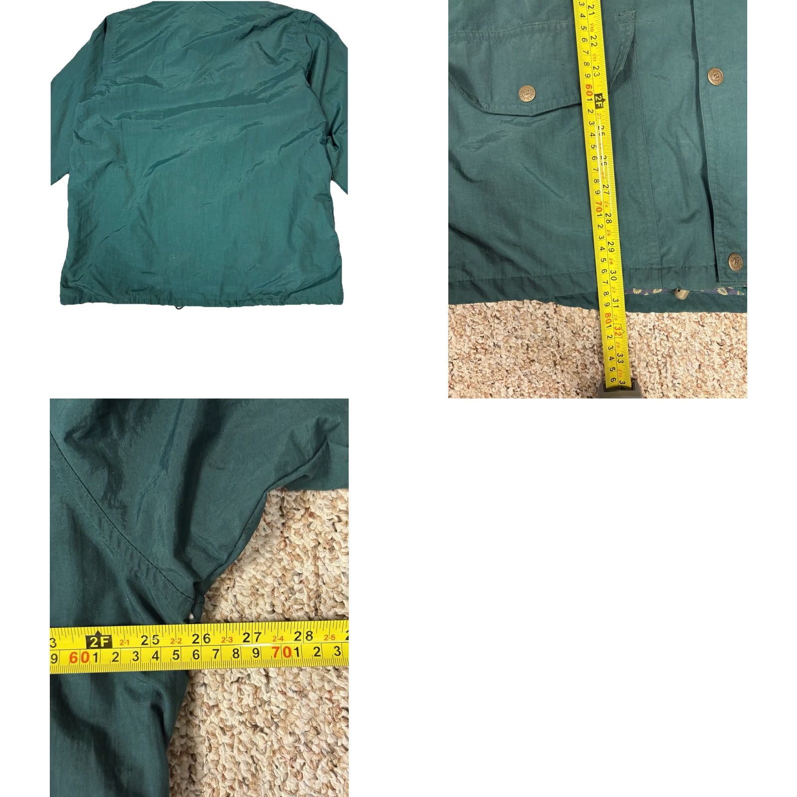 NASCAR VINTAGE Nascar Hartwell Viasport Green Windbreaker Jacket XL Adult Regular Zip Front Logo Pockets Size US XL / EU 56 / 4 - 8 Thumbnail