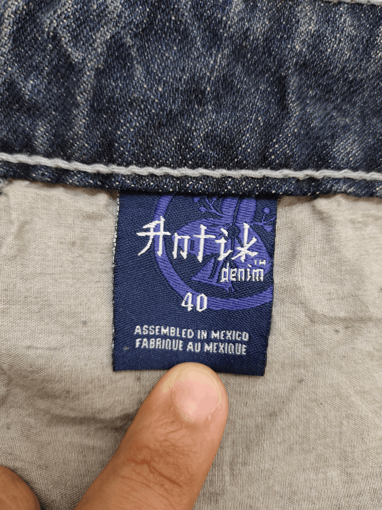 Antik Denim Vintage Y2k Antik Denim Studded Tribal Pocket Loose Jeans Size US 40 / EU 56 - 21 Thumbnail