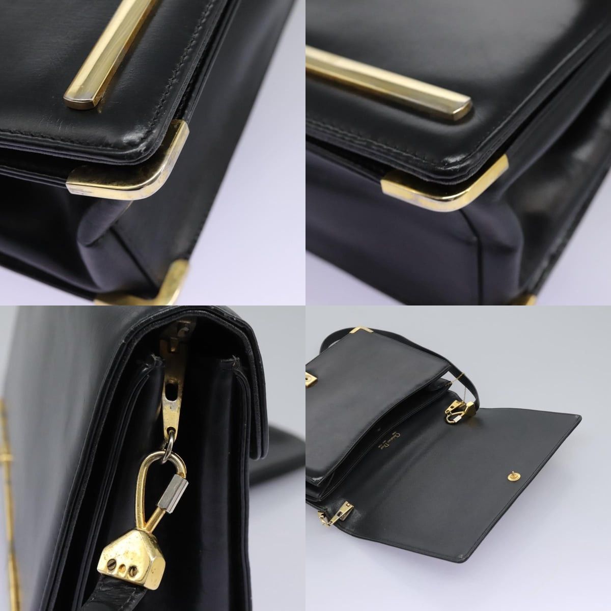 Dior DIOR Shoulder Bag Calf Leather Black Size ONE SIZE - 11 Thumbnail